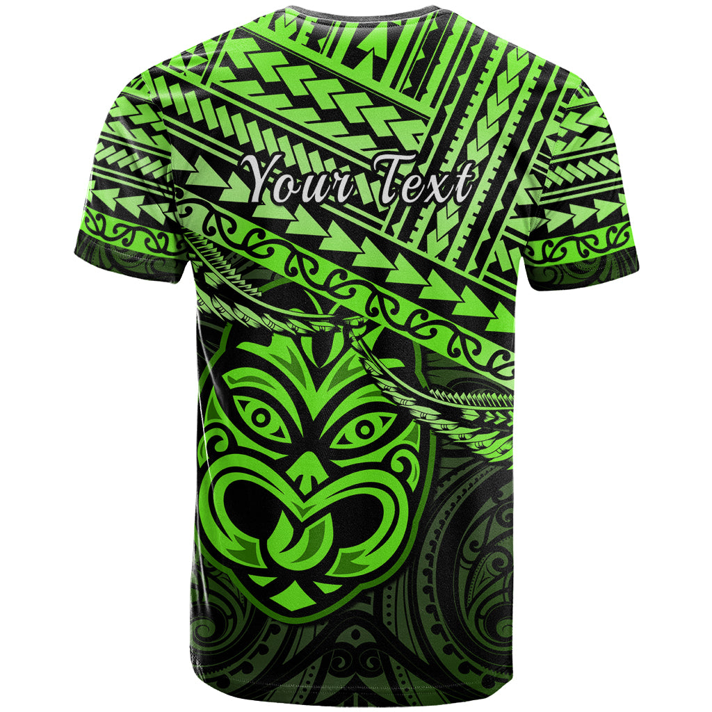 Personalised Matariki New Zealand T Shirt Maori New Year Tiki Green Version LT14