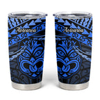 Matariki New Zealand Tumbler Cup Maori New Year Tiki Blue Version