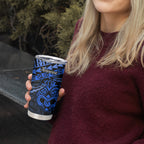 Matariki New Zealand Tumbler Cup Maori New Year Tiki Blue Version