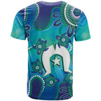 Torres Strait Islanders Flag Day T Shirt Dhari With Turtles Aboriginal Art