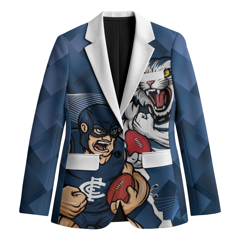 Personalised Cats and Blues Blazer Dynamic Mascots Together