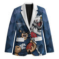 Personalised Cats and Blues Blazer Dynamic Mascots Together