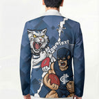 Personalised Cats and Blues Blazer Dynamic Mascots Together