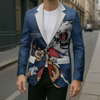 Personalised Cats and Blues Blazer Dynamic Mascots Together