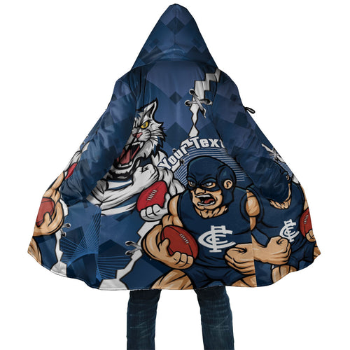 Personalised Cats and Blues Cloak Dynamic Mascots Together