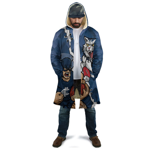 Personalised Cats and Blues Cloak Dynamic Mascots Together