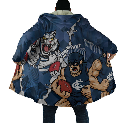 Personalised Cats and Blues Cloak Dynamic Mascots Together