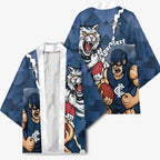 Personalised Cats and Blues Kimono Dynamic Mascots Together