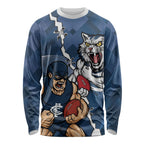 Personalised Cats and Blues Long Sleeve Shirt Dynamic Mascots Together