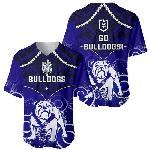 bulldogs-rugby-baseball-jersey-go-doggies-aboriginal-mix-polynesian-pattern