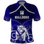 bulldogs-rugby-polo-shirt-go-doggies-aboriginal-mix-polynesian-pattern