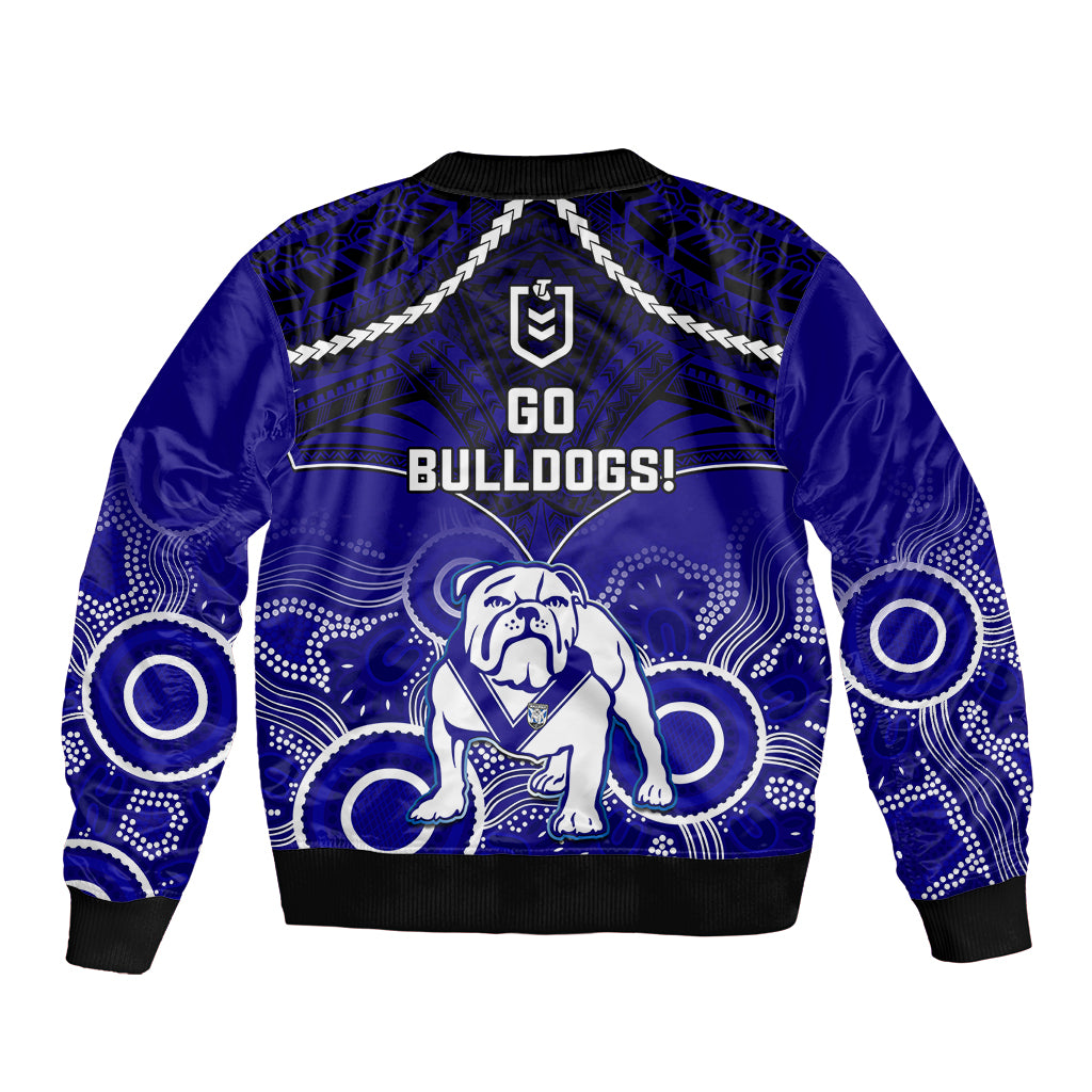 bulldogs-rugby-sleeve-zip-bomber-jacket-go-doggies-aboriginal-mix-polynesian-pattern