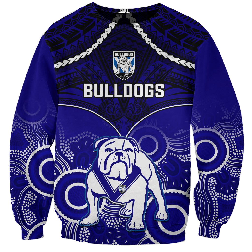 bulldogs-rugby-sweatshirt-go-doggies-aboriginal-mix-polynesian-pattern