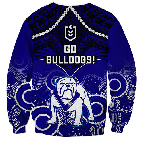 bulldogs-rugby-sweatshirt-go-doggies-aboriginal-mix-polynesian-pattern
