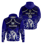 personalised-bulldogs-rugby-hoodie-go-doggies-aboriginal-mix-polynesian-pattern