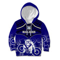 personalised-bulldogs-rugby-kid-hoodie-go-doggies-aboriginal-mix-polynesian-pattern