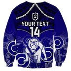 personalised-bulldogs-rugby-sweatshirt-go-doggies-aboriginal-mix-polynesian-pattern
