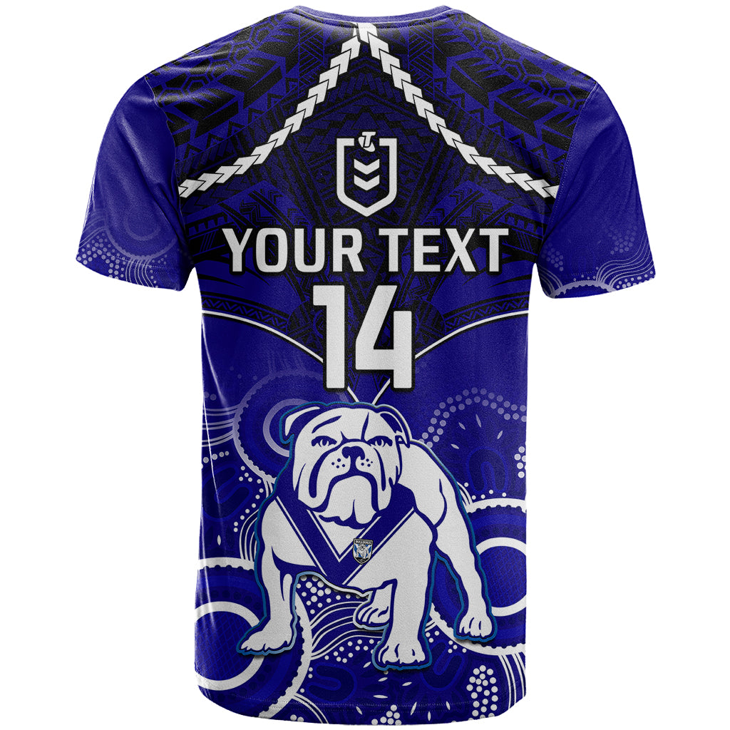 personalised-bulldogs-rugby-t-shirt-go-doggies-aboriginal-mix-polynesian-pattern
