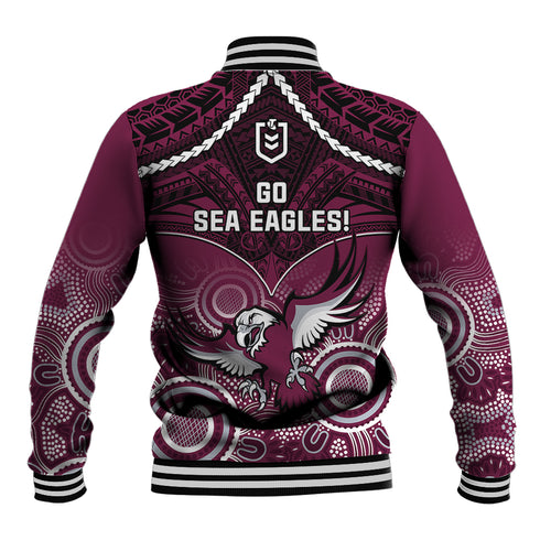 sea-eagles-rugby-baseball-jacket-aboriginal-mix-polynesian-pattern