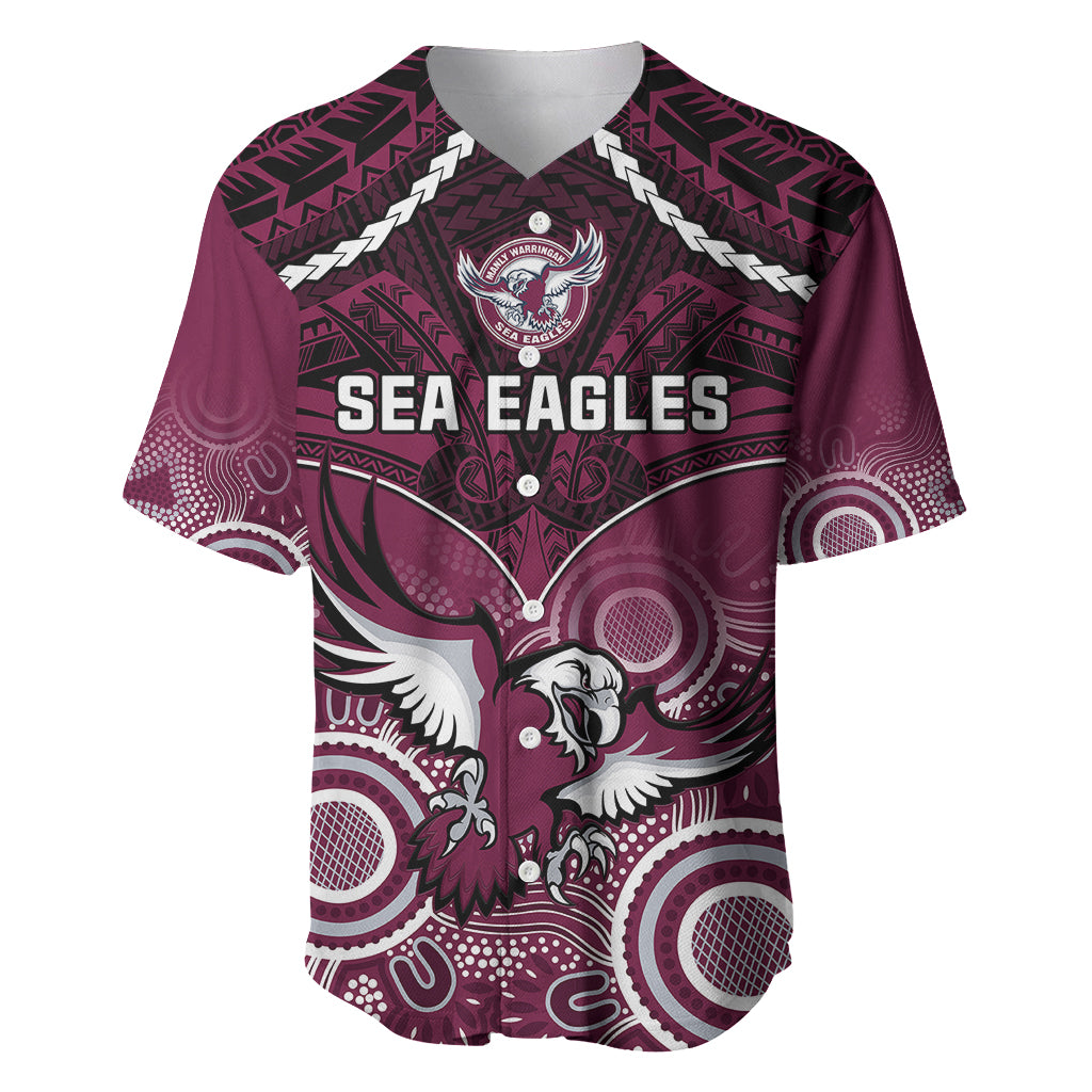 sea-eagles-rugby-baseball-jersey-aboriginal-mix-polynesian-pattern