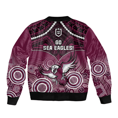 sea-eagles-rugby-bomber-jacket-aboriginal-mix-polynesian-pattern