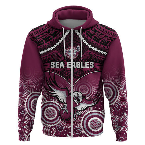 sea-eagles-rugby-hoodie-aboriginal-mix-polynesian-pattern