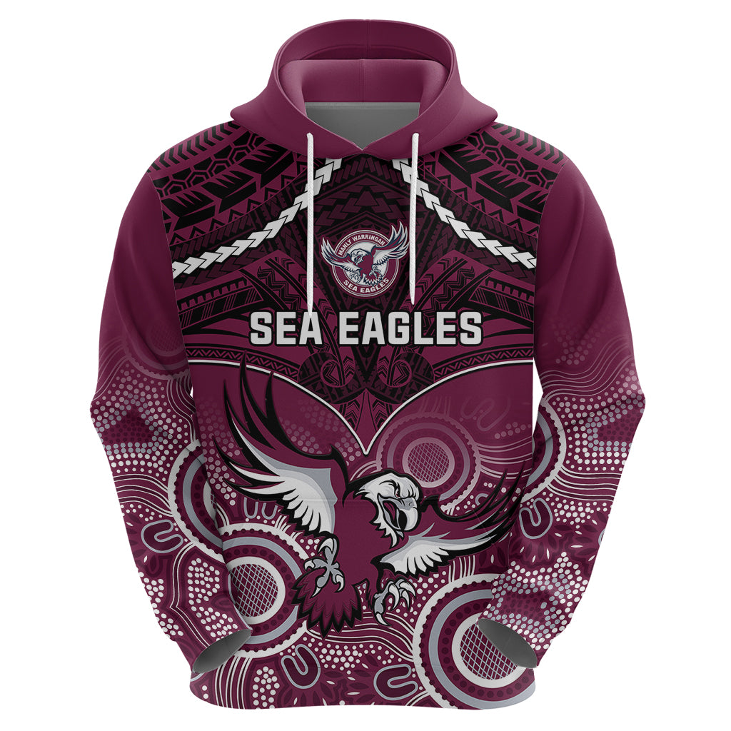 sea-eagles-rugby-hoodie-aboriginal-mix-polynesian-pattern