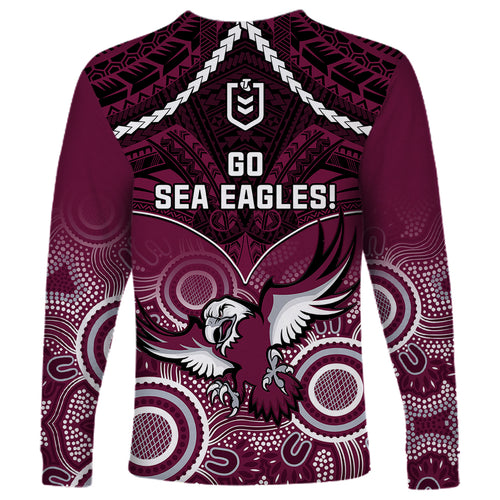sea-eagles-rugby-long-sleeve-shirt-aboriginal-mix-polynesian-pattern