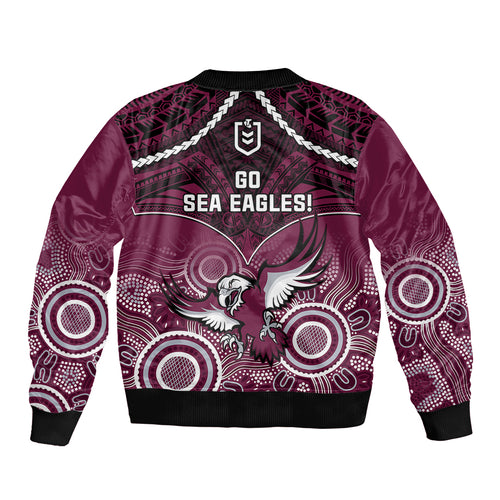 sea-eagles-rugby-sleeve-zip-bomber-jacket-aboriginal-mix-polynesian-pattern