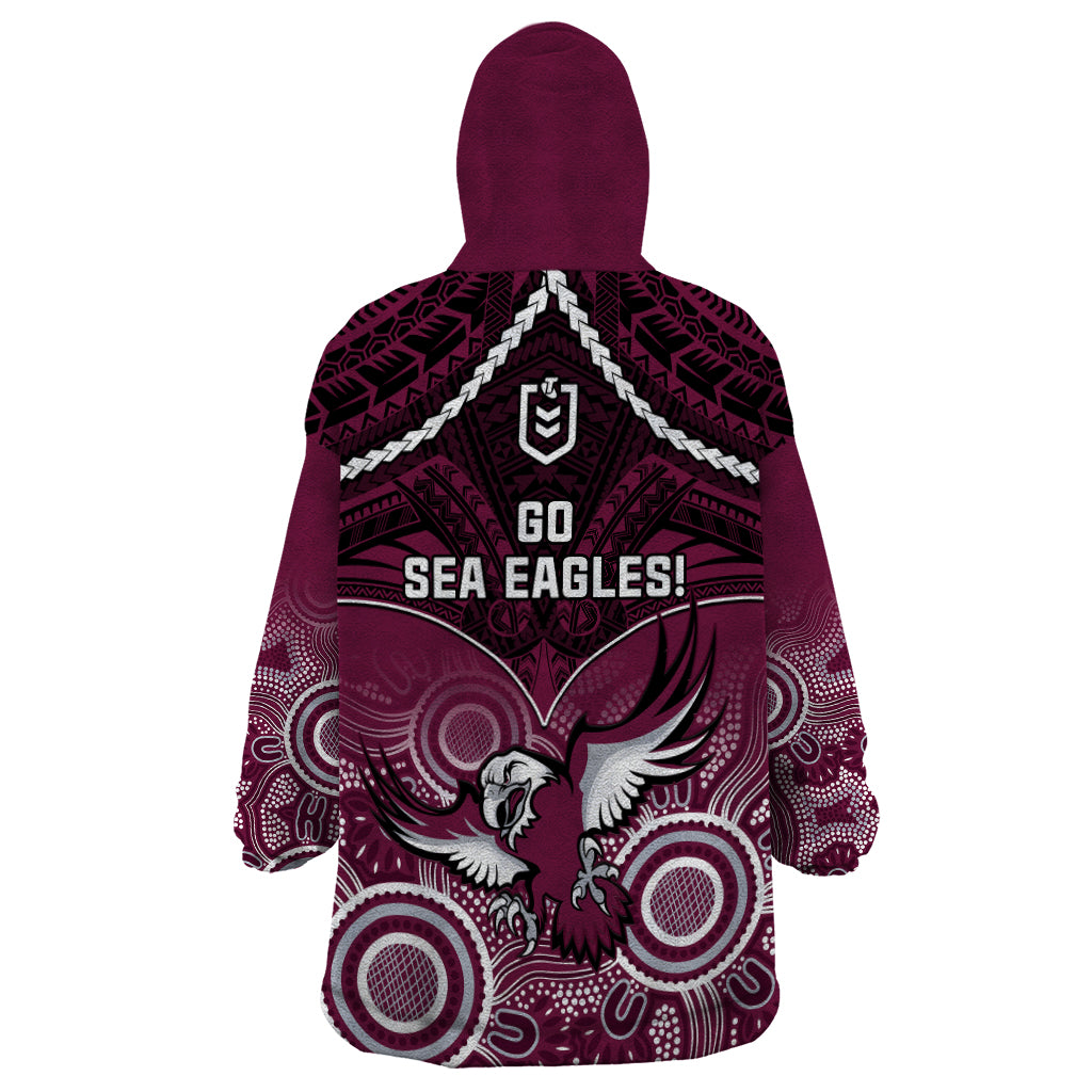 sea-eagles-rugby-wearable-blanket-hoodie-aboriginal-mix-polynesian-pattern