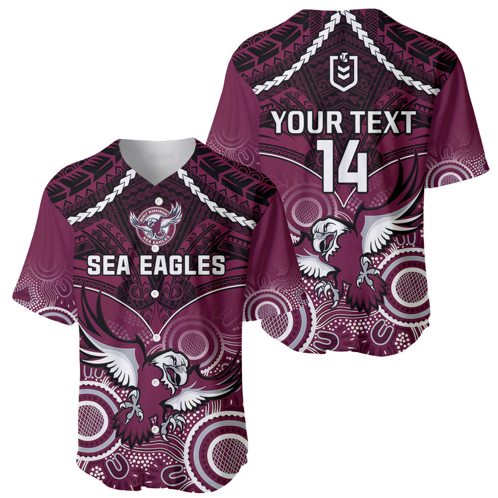 personalised-sea-eagles-rugby-baseball-jersey-aboriginal-mix-polynesian-pattern