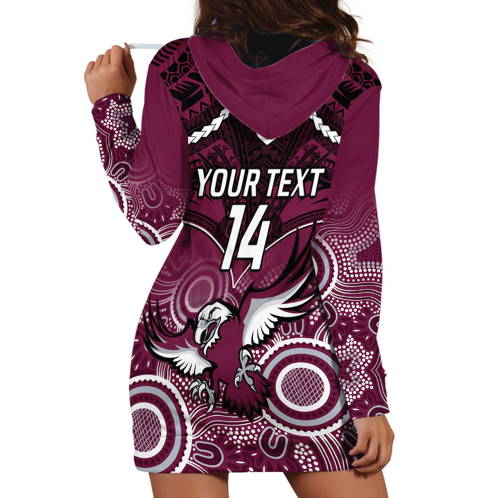 personalised-sea-eagles-rugby-hoodie-dress-aboriginal-mix-polynesian-pattern