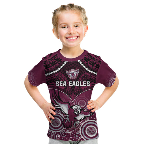 personalised-sea-eagles-rugby-kid-t-shirt-aboriginal-mix-polynesian-pattern