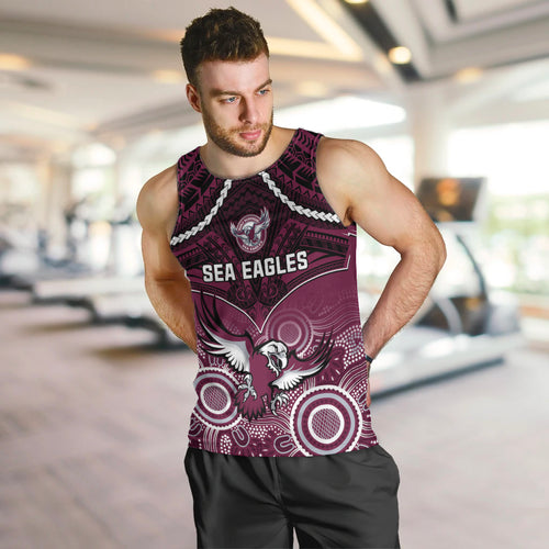 personalised-sea-eagles-rugby-men-tank-top-aboriginal-mix-polynesian-pattern