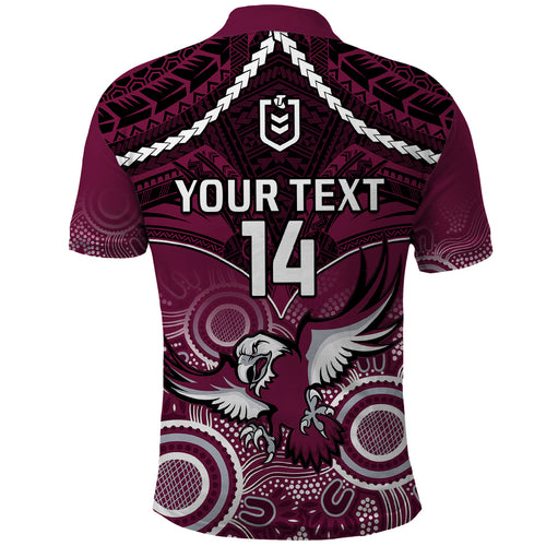 personalised-sea-eagles-rugby-polo-shirt-aboriginal-mix-polynesian-pattern