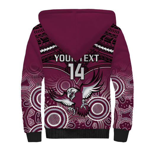 personalised-sea-eagles-rugby-sherpa-hoodie-aboriginal-mix-polynesian-pattern