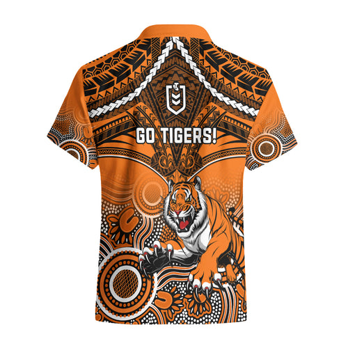 tigers-rugby-hawaiian-shirt-aboriginal-mix-polynesian-pattern