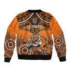 tigers-rugby-sleeve-zip-bomber-jacket-aboriginal-mix-polynesian-pattern