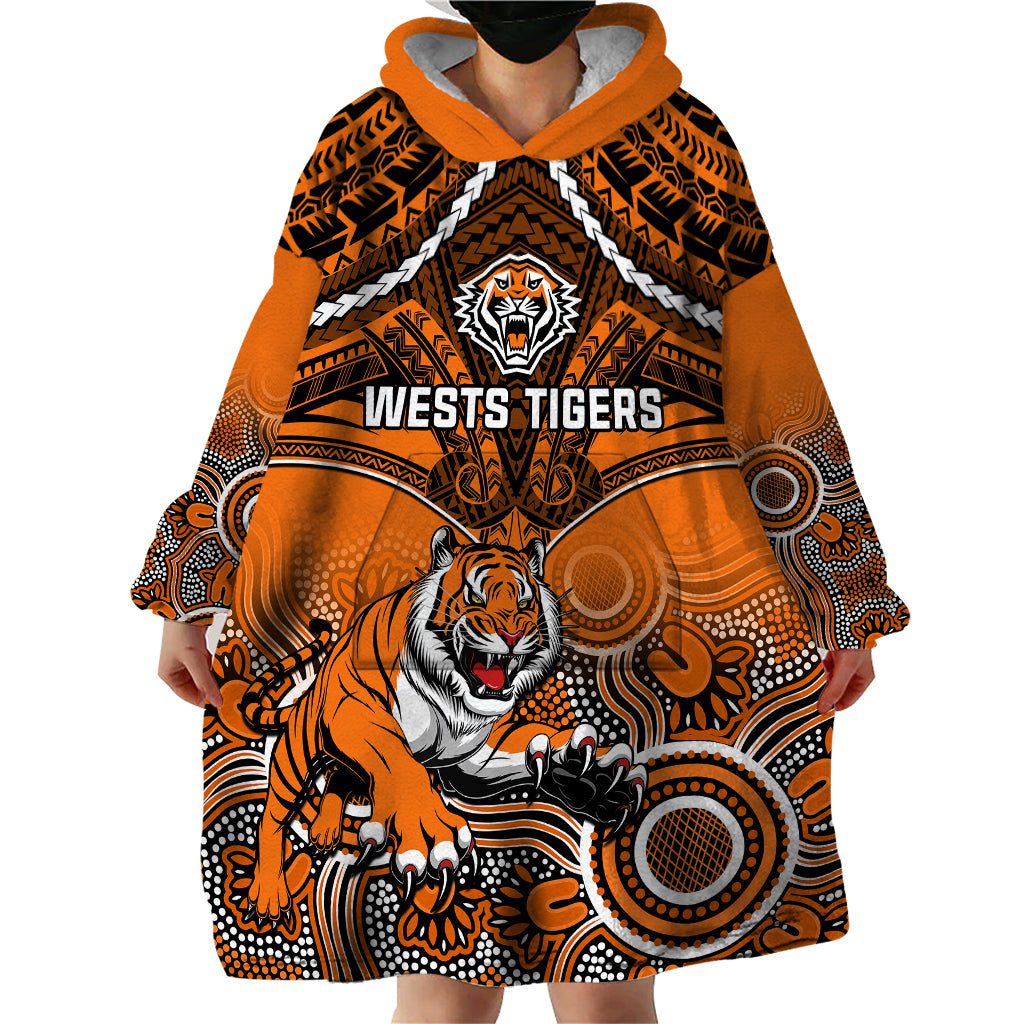 tigers-rugby-wearable-blanket-hoodie-aboriginal-mix-polynesian-pattern
