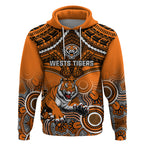 personalised-tigers-rugby-hoodie-aboriginal-mix-polynesian-pattern