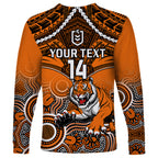 personalised-tigers-rugby-long-sleeve-shirt-aboriginal-mix-polynesian-pattern