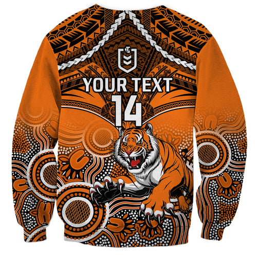 personalised-tigers-rugby-sweatshirt-aboriginal-mix-polynesian-pattern
