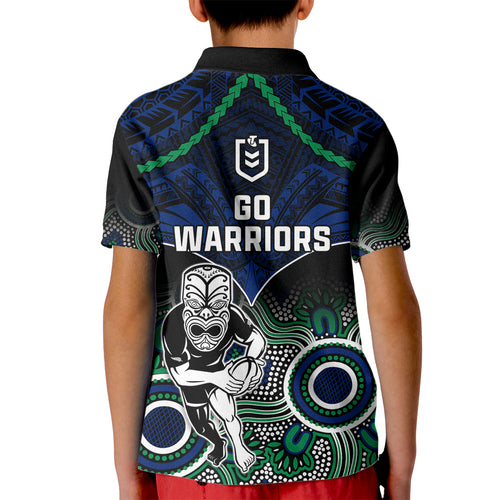 warriors-rugby-kid-polo-shirt-nz-aboriginal-mix-polynesian-pattern