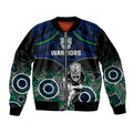 warriors-rugby-sleeve-zip-bomber-jacket-nz-aboriginal-mix-polynesian-pattern