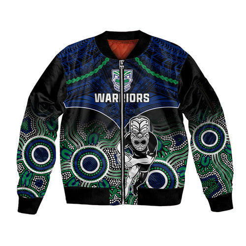 warriors-rugby-sleeve-zip-bomber-jacket-nz-aboriginal-mix-polynesian-pattern