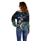 personalised-warriors-rugby-off-shoulder-sweater-nz-aboriginal-mix-polynesian-pattern