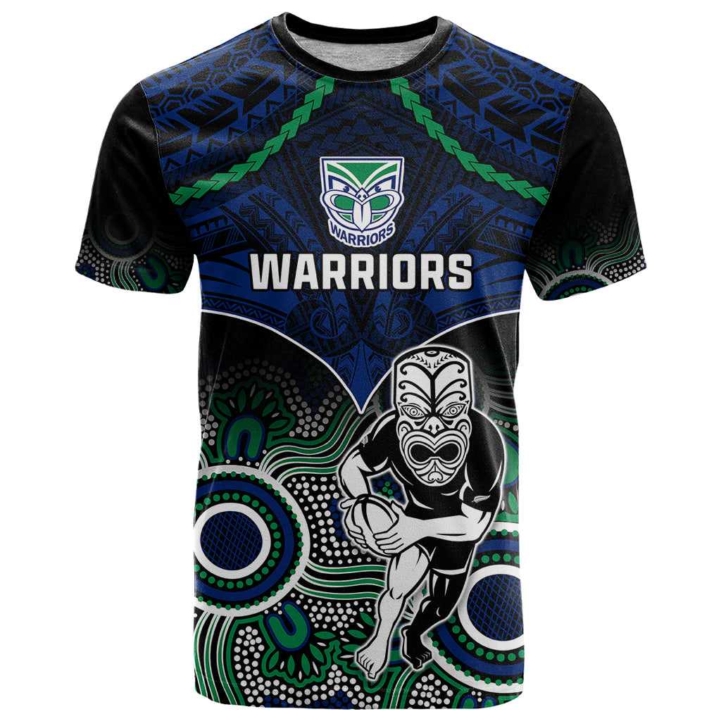 personalised-warriors-rugby-t-shirt-nz-aboriginal-mix-polynesian-pattern