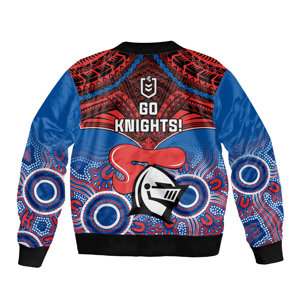 knights-rugby-bomber-jacket-aboriginal-mix-polynesian-pattern
