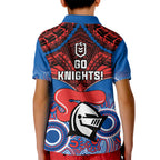 knights-rugby-kid-polo-shirt-aboriginal-mix-polynesian-pattern