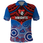 knights-rugby-polo-shirt-aboriginal-mix-polynesian-pattern